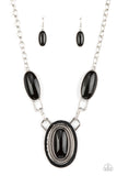 Count to TENACIOUS - Black Necklace Paparazzi