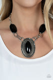 Count to TENACIOUS - Black Necklace Paparazzi