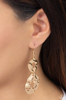 Gallery Gravitas - Gold Earrings Paparazzi