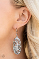 High Tide Terrace - Silver Earrings Paparazzi