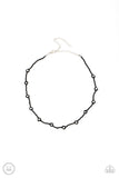 Colorfully Flower Child - Black Necklace Paparazzi