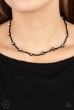 Colorfully Flower Child - Black Necklace Paparazzi