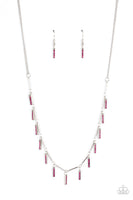 Metro Muse - Pink Necklace  Paparazzi