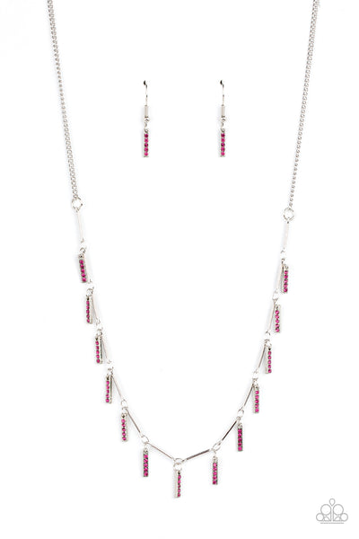 Metro Muse - Pink Necklace  Paparazzi