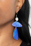 SWATCH Me Now - Blue Earrings Paparazzi