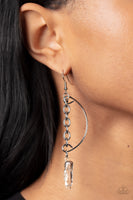 Yin to My Yang - Silver Earrings Paparazzi