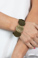 Extra Etched - Brass Bracelet Paparazzi