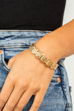 Urban Stackyard - Gold Bracelet Paparazzi