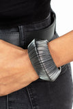 Wild About Wire - Black Bracelet Paparazzi