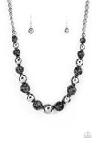 Stone Age Adventurer - Black Necklace Paparazzi
