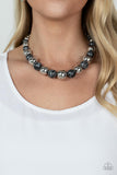 Stone Age Adventurer - Black Necklace Paparazzi