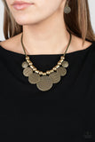 Indigenously Urban - Brass Necklace Paparazzi