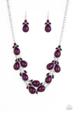 Botanical Banquet - Purple Necklace Paparazzi