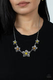 Wallflower Wonderland - Yellow Necklace Paparazzi