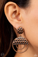 Southern Souvenir - Copper Earrings Paparazzi