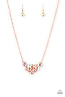Lavishly Loaded - Copper Necklace Paparazzi