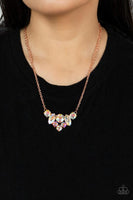 Lavishly Loaded - Copper Necklace Paparazzi