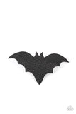 BAT to the Bone - Black Hair Clip Paparazzi