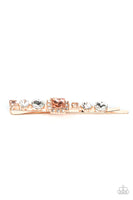 Couture Crasher - Gold Hair Clip Paparazzi