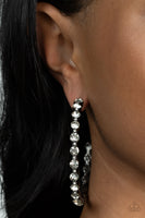 Royal Reveler - Black Earrings Paparazzi