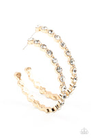 Royal Reveler - Gold Earrings Paparazzi