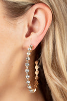 Royal Reveler - Gold Earrings Paparazzi