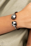 Spark and Sizzle - Black Bracelet Paparazzi