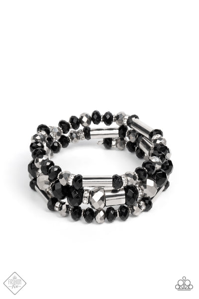 Dynamic Dazzle - Black Bracelet Paparazzi