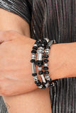 Dynamic Dazzle - Black Bracelet Paparazzi