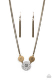 Shine Your Light - Brass Necklace Paparazzi