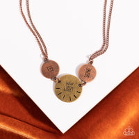 Shine Your Light - Copper Necklace Paparazzi