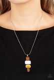 Elemental Energy - Yellow Necklace Paparazzi