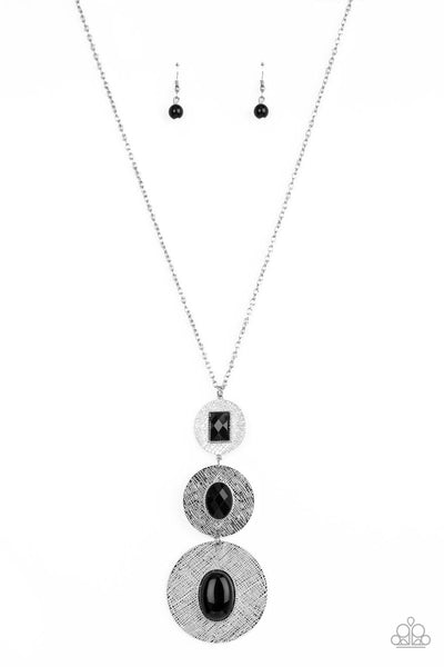 Talisman Trendsetter - Black Necklace Paparazzi