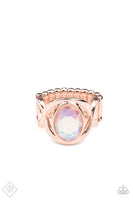 Mystical Treasure - Rose Gold Ring Paparazzi