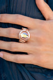 Mystical Treasure - Rose Gold Ring Paparazzi