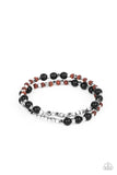Backcountry Beauty - Black Bracelet Paparazzi