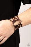 Rural Rodeo - Brown Wrap Bracelet Paparazzi