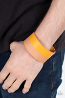 MOUNTAIN MAN to MOUNTAIN MAN Yellow Bracelet Paparazzi