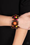 Mediterranean Mangrove - Multi-Colored Wooden Bracelet Paparazzi