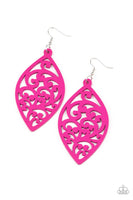 Coral Garden - Pink Earrings Paparazzi