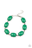 Confidently Colorful - Green Bracelet Paparazzi