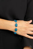 Confidently Colorful - Blue Bracelet Paparazzi