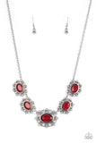 Meadow Wedding - Red Necklace Paparazzi