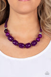 Ten Out of TENACIOUS - Purple Necklace Paparazzi