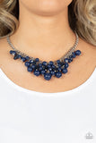 Broadway Bustle - Blue Necklace Paparazzi