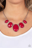 Vivacious Vanity - Red Necklace Paparazzi