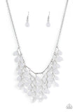 Garden Fairytale - White Necklace Paparazzi