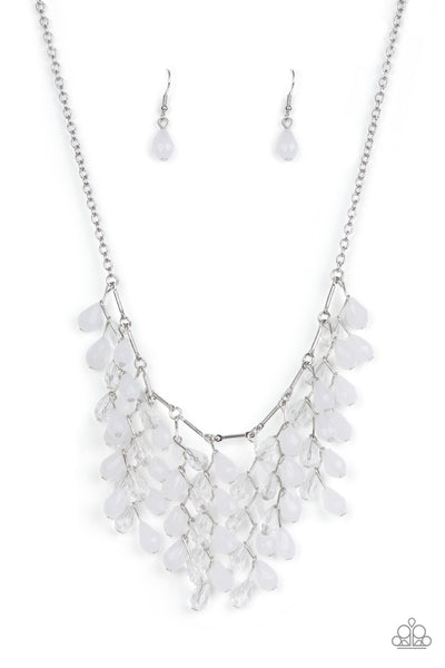 Garden Fairytale - White Necklace Paparazzi