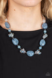 The Top TENACIOUS - Blue Necklace Paparazzi
