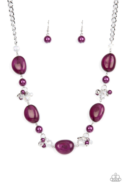 The Top TENACIOUS - Purple Necklace Paparazzi